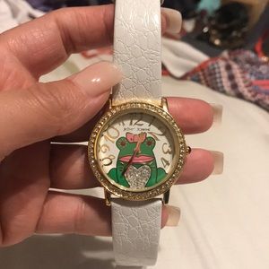 Betsey Johnson frog watch